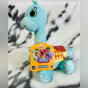 2021 DINO RANCh - “Clover” the Baby Brontosaurus Plush Toy - New with Tags